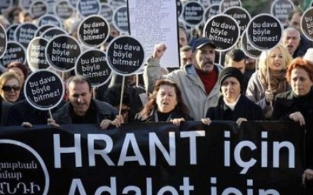 ONBİNLER, TAKSİM’DEN AGOS’A “HRANT İÇİN, ADALET İÇİN” YÜRÜDÜ