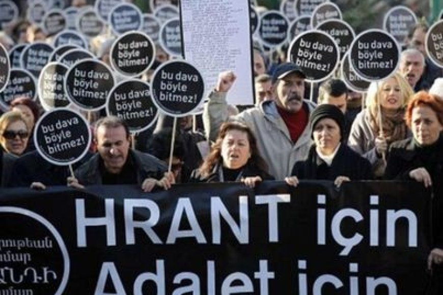 ONBİNLER, TAKSİM’DEN AGOS’A “HRANT İÇİN, ADALET İÇİN” YÜRÜDÜ