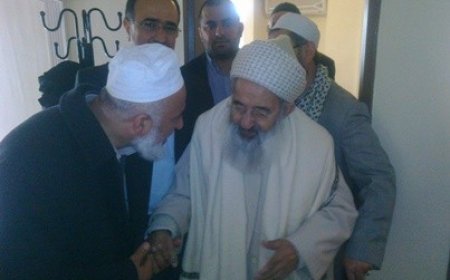 Mehmet Emin Er Hoca MAZLUMDER Gaziantep Şubesini ziyaret etti.‏