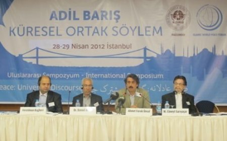 Ahmet Faruk Ünsal'ın “Adil Barış: Küresel Ortak Söylem” Sempozyumu Açılış Konuşması
