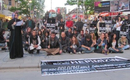24 Nisan 1915 Ermeni Tehcirinde Hayatını Kaybedenler Anıldı