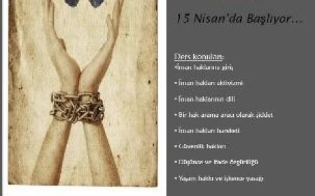 MAZLUMDER Ankara Şubesi 2012 Yılı Bahar Dönemi İnsan Hakları Okulu Başlıyor