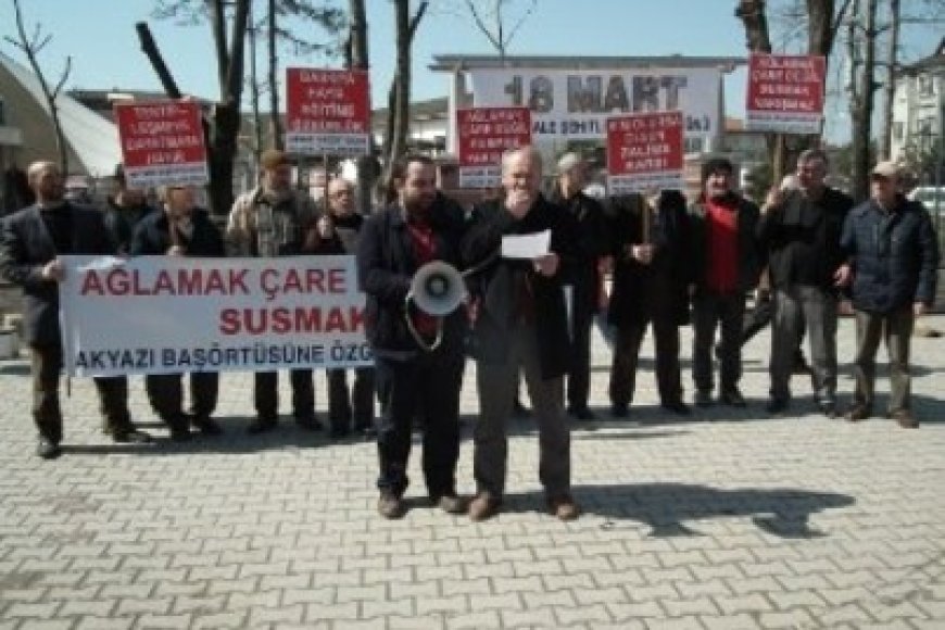 Başörtüsüne Özgürlük İçin 267. Basın Açıklamasında Beraberiz
