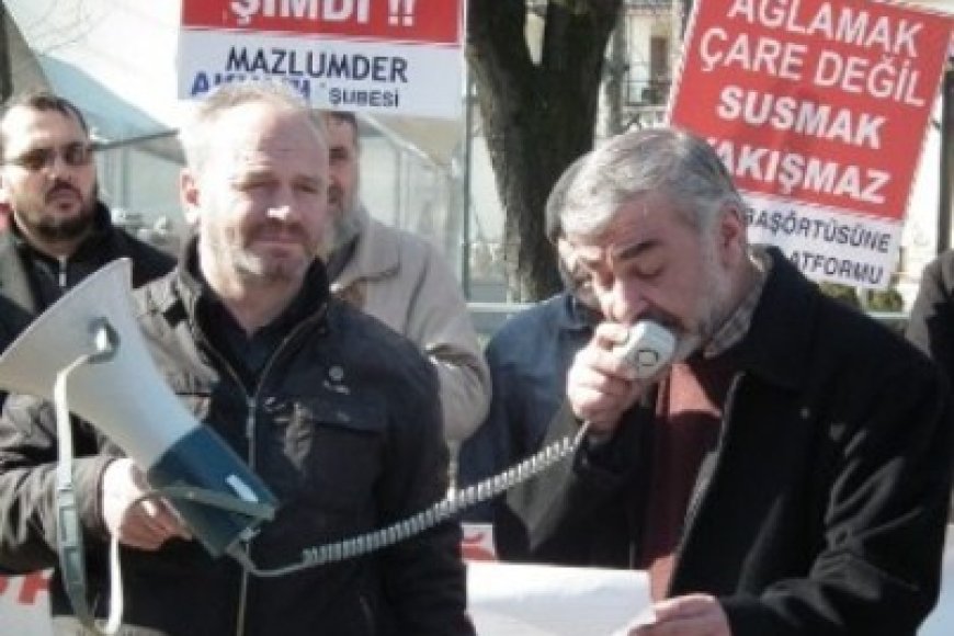Başörtüsüne Özgürlük İçin 262. Basın Açıklamasında Beraberiz