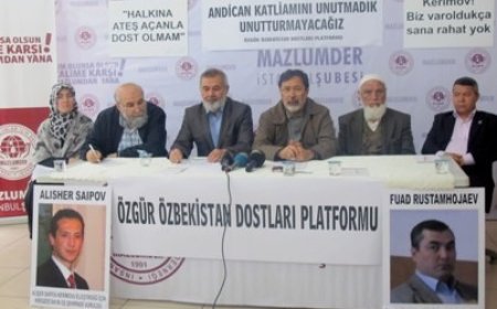Özgür Özbekistan Dostları Platformu’ndan Andican Katliamı’nın 7. Yılında Açıklama!