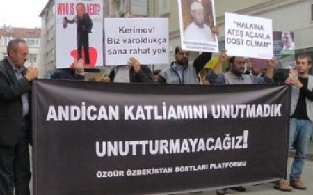 Özgür Özbekistan Dostları Platformu’ndan Kerimov Hakkında Suç Duyurusu