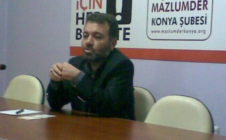 Mazlumder Konya Şube Nakba günü Basın Bildirisi
