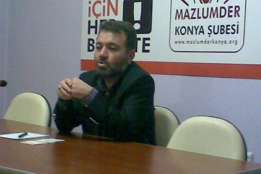 Mazlumder Konya Şube Nakba günü Basın Bildirisi