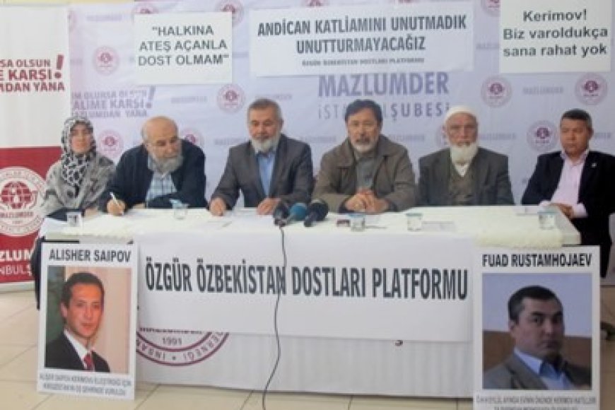 Özgür Özbekistan Dostları Platformu’ndan Andican Katliamı’nın 7. Yılında Açıklama!