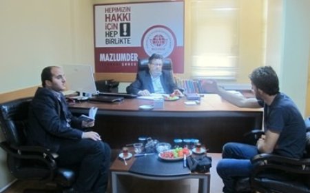 Serhat Encü’nün Abisi Veli Encü'den MAZLUMDER İstanbul Şubesi’ne Ziyaret