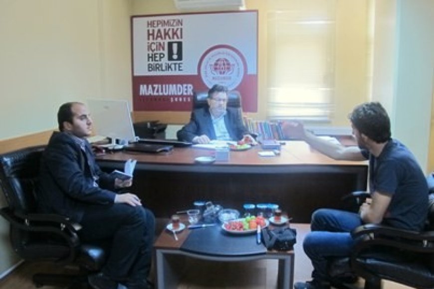 Serhat Encü’nün Abisi Veli Encü'den MAZLUMDER İstanbul Şubesi’ne Ziyaret