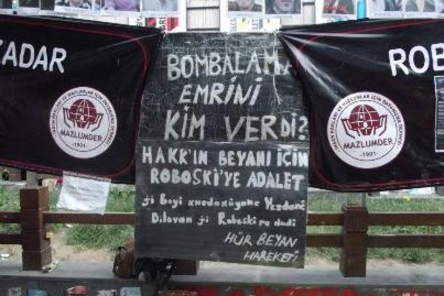 MAZLUMDER’İN “ROBOSKİ’YE ADALET İÇİN” AÇTIĞI STANDTA ETKİNLİKLER DEVAM EDİYOR..