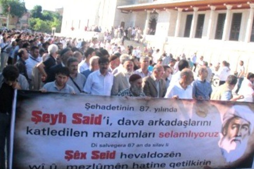 Şeyh Said, Şahadetinin 87. Yılında Fatih’te Anıldı