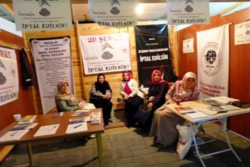 Hamamönü ve Keçiören Standlarında İmza Kampanyamız Devam Ediyor