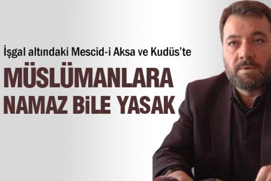 MAZLUMDER KONYA ŞUBE BAŞKAN'I ARGUN'DAN AÇIKLAMA MESCİD-İ AKSA VE KUDÜS ÖZGÜRLÜĞÜNE KAVUŞACAKTIR