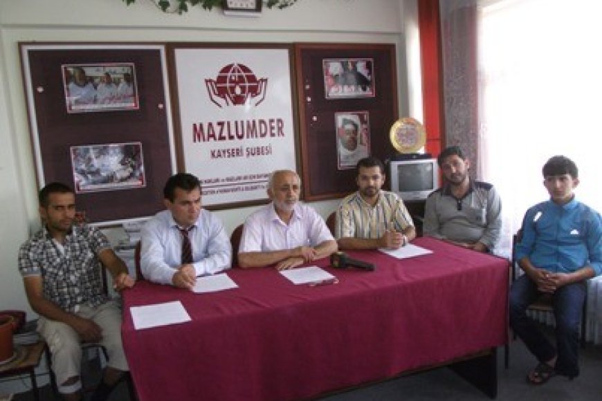 SURİYELİ MAZLUMLARA KARDEŞLİK BORCUMUZ VAR