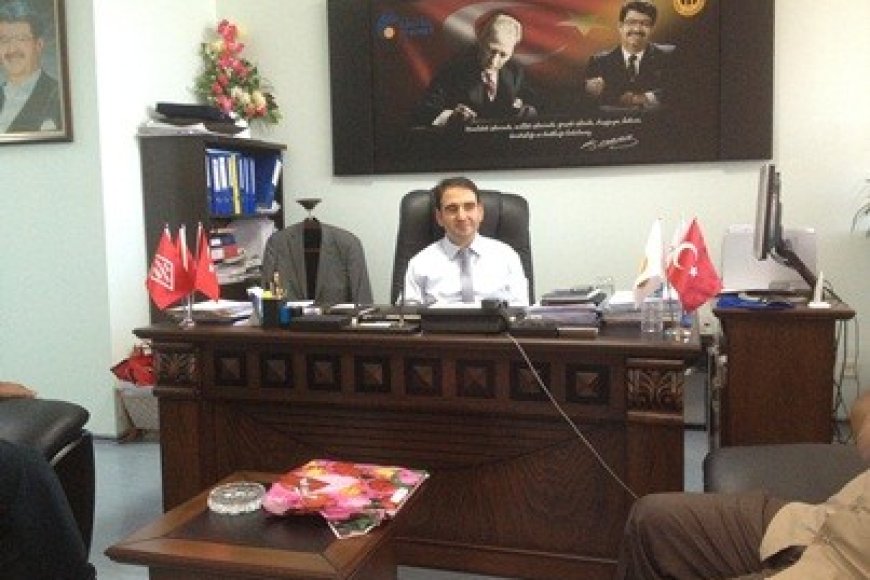 turgut özal araştırma hastanesi  baş hekimine ziyaret