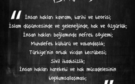 İnsan Hakları Okulu Başlıyor