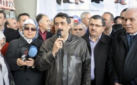 MAZLUMDER ‘den Kamuda Kılık-Kıyafet Özgürlüğü İçin 10 Milyon İmza Kampanyasına Destek
