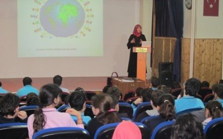 MAZLUMDER İstanbul Şubesi’nden Bağcılar Birikim Koleji Öğrencilerine Seminer