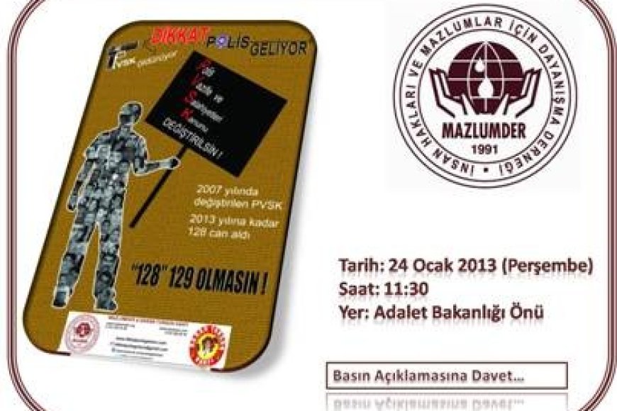 “DİKKAT POLİS GELİYOR” Basın Açıklamasına Davet