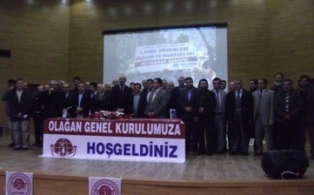 MAZLUMDER KAYSERİ YENİ YÖNETİMİNİ BELİRLEDİ