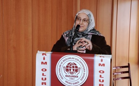 MAZLUMDER KOCAELİ ŞUBESİ BASIN AÇIKLAMASI