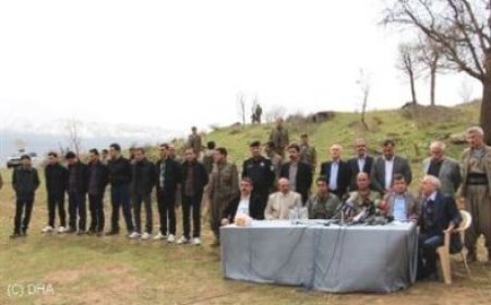 PKK tarafından Alıkonulan 8 Kamu Görevlisi Teslim Alındı