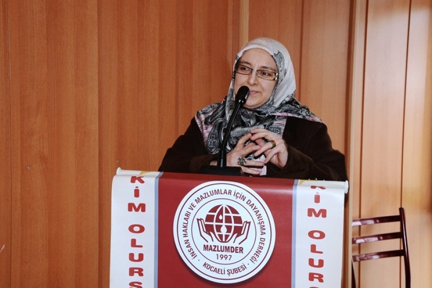 MAZLUMDER KOCAELİ ŞUBESİ BASIN AÇIKLAMASI