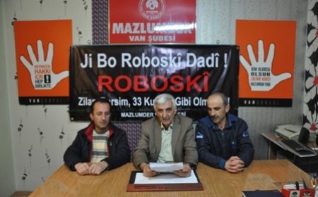 Adalet İçin Yatıp Kalkıp Roboski Diyeceğiz