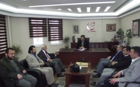 MAZLUMDER’DEN SAADET PARTİSİ’NE ZİYARET