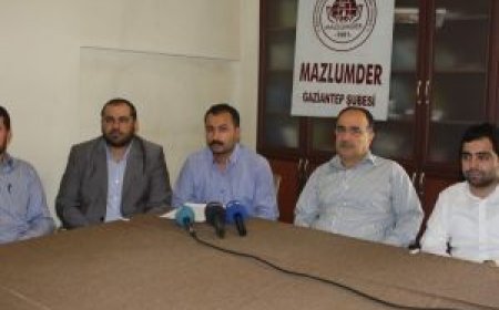 MAZLUMDER GAZİANTEP ŞUBESİ,BAŞÖRTÜSÜ YASAĞI  GENELGESİNE TEPKİ GÖSTERDİ