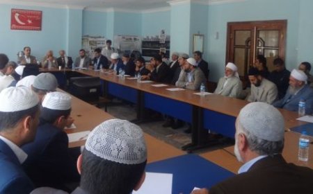 MAZLUMDER GAZİANTEP MARDİN ALİMLER TOPLANTISINDA