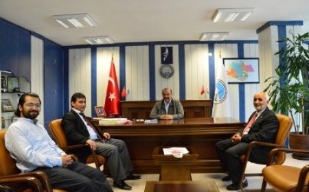 KOCASİNAN VE TALAS BELEDİYELERİNE ZİYARET