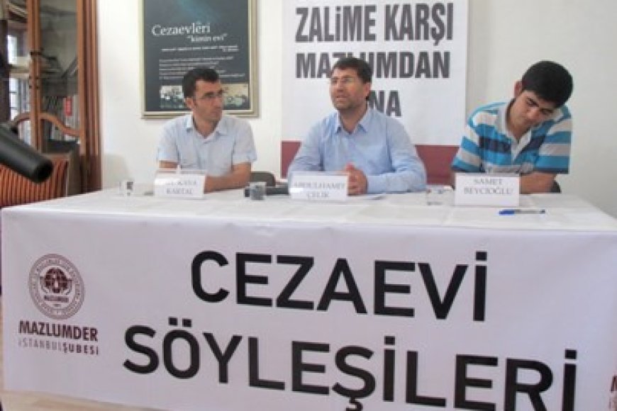 Abdulhamit Çelik: “Devlet, cezaevlerinde baskı ve şiddetle büyük bir korku imparatorluğu kurmuştur”