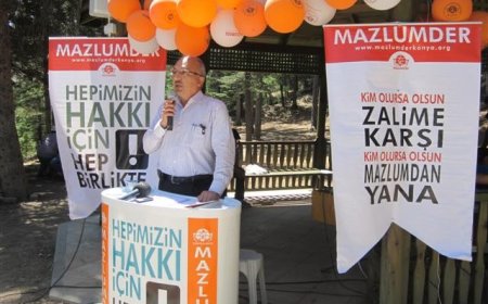 Mazlumder Konya Şube 4. Geleneksel Pikniğini Dere Tesislerinde Yaptı