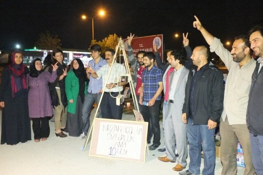 MAZLUMDER’den Salih Mirzabeyoğlu İçin,Adalet Nöbetine Destek