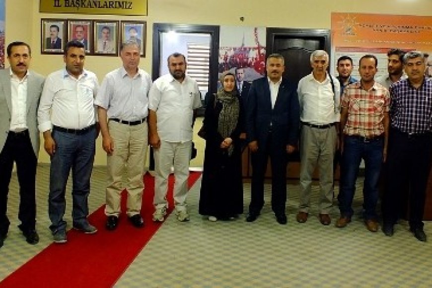 Mazlumder Van Şubesinden Ak Parti’ Ye Ziyaret