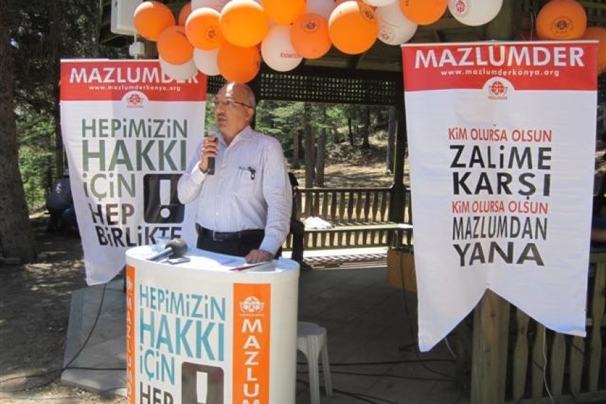 Mazlumder Konya Şube 4. Geleneksel Pikniğini Dere Tesislerinde Yaptı