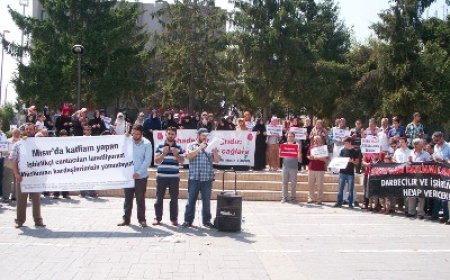 Mısır’daki Katliam Sakarya’da Tel’in Edildi