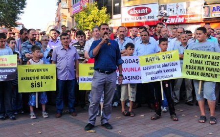 MAZLUMDER, Çaycuma’daki İslami STK'larla Beraber, Mısır’daki Katliamı Kınadı