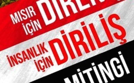 Mısır'la Dayanışma Mitingine Davet