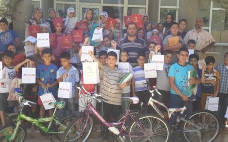 Mazlum-der’den 40 Hadis Ezberleyen Öğrencilere Hediye