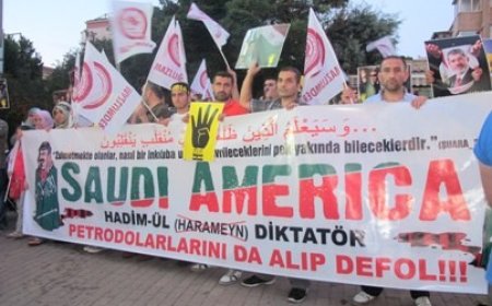 MAZLUMDER İstanbul’dan Mısır’da Darbe Destekçisi Suudi Arabistan'a Protesto