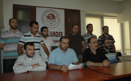 Mazlumderden hedef gösterilen STK’lara  destek