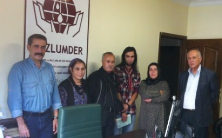 Eski Siyasi Tutuklu Tahir Canan'dan MAZLUMDER'e Ziyaret