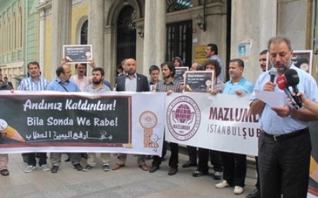 MAZLUMDER İstanbul’dan “ANDINIZ KALDIRILSIN” Protestosu