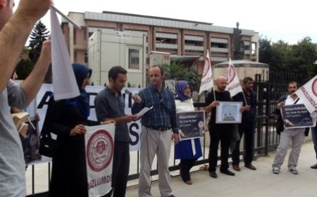 Milli Eğitim Bakanlığı Önünde Andımız Kaldırılsın Protestosu ve Basın Açıklaması