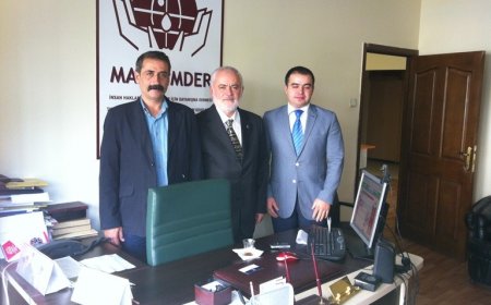Kamu Denetçisi Mehmet ELKATMIŞ'tan MAZLUMDER'e Ziyaret