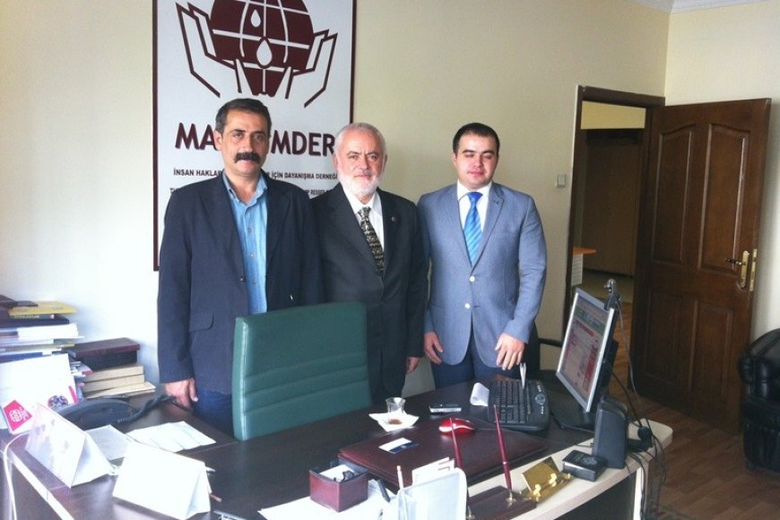 Kamu Denetçisi Mehmet ELKATMIŞ'tan MAZLUMDER'e Ziyaret